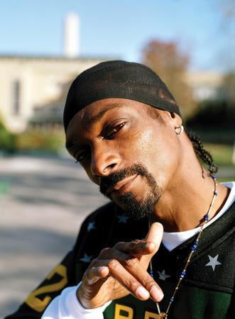 Snoop Dogg Photo Sign 8in x 12in