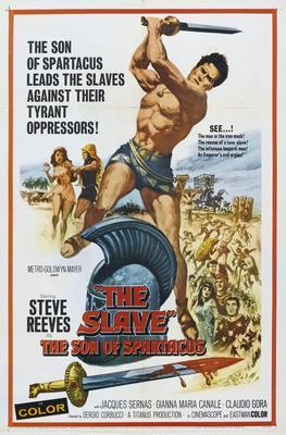 Son Of Spartacus Metal Movie Poster 8in x 12in