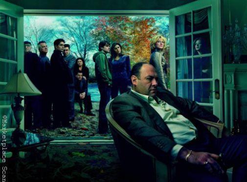 Sopranos the Photo Sign 8in x 12in