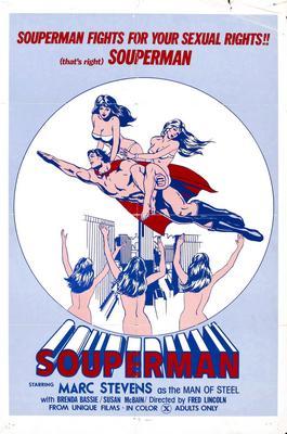 Souperman Metal Movie Poster 8in x 12in