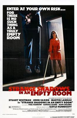 Strange Shadows In An Empty Room movie poster Metal Print 8in x 12in