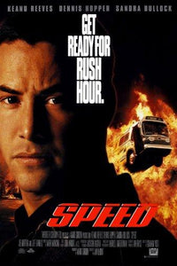 Speed movie poster Sign 8in x 12in