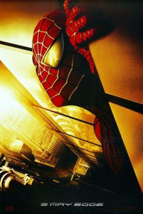 Spiderman movie poster Sign 8in x 12in