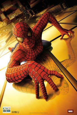 Spiderman Metal Movie Poster 8in x 12in