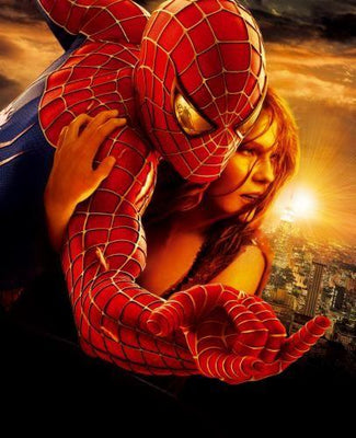 Spiderman Metal Movie Poster 8in x 12in
