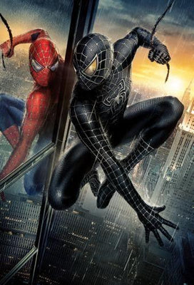 Spiderman movie poster Metal Print 8in x 12in