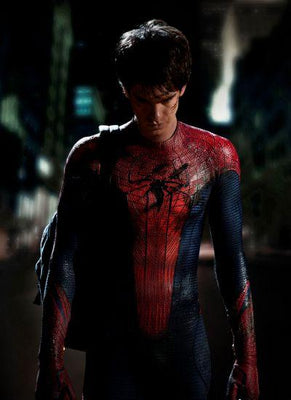 Spiderman Garfield Metal Movie Poster 8in x 12in