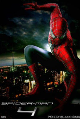 Spider-Man 4 Metal Movie Poster 8in x 12in The Poster Depot