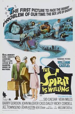 Spirit Is Willing The movie poster Sign 8in x 12in