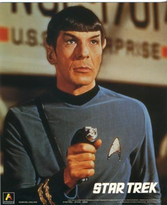 Spock Metal Movie Poster 8in x 12in