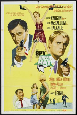 Spy In The Green Hat poster 11inx17in poster The Poster Depot