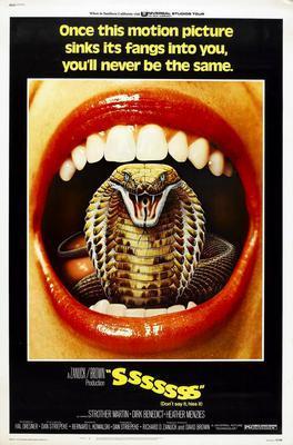 Sssssss Snake movie poster movie poster Metal Print 8in x 12in
