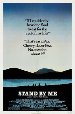 Stand By Me Metal Movie Poster 8in x 12in