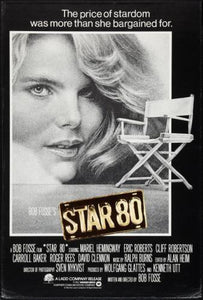 Star 80 movie poster Sign 8in x 12in