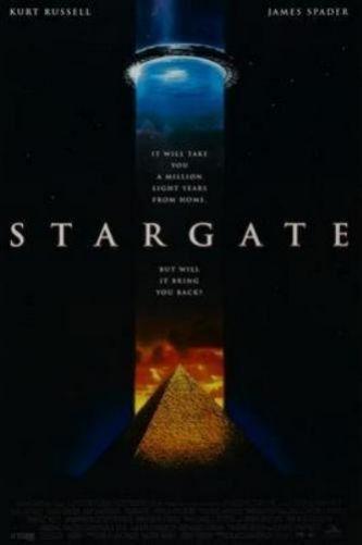 Stargate movie poster Sign 8in x 12in