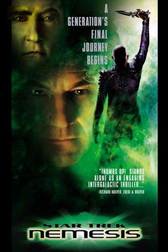 Star Trek Nemesis movie poster Sign 8in x 12in