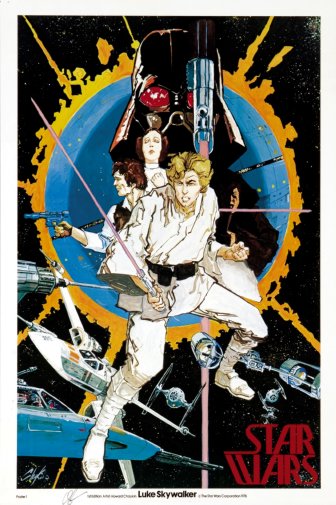 Star Wars Chaykin Movie Poster 11x17 Mini Poster