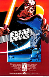 Star Wars EMPIRE STRIKE BACK 10TH ANNIV Comm. Poster 11x17 Mini Poster