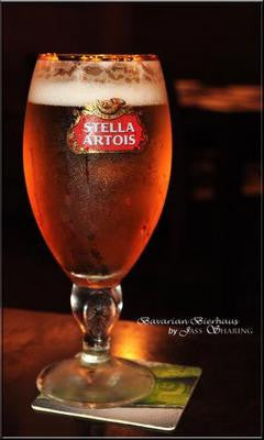 Stella Artois Beer Glass Art Poster 11x17 Mini Poster