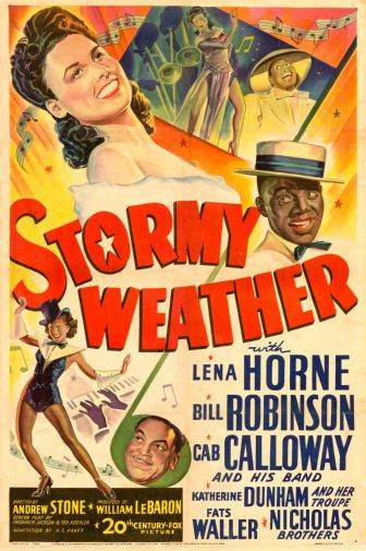 Stormy Weather movie poster Sign 8in x 12in