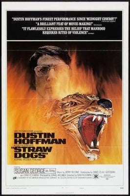 Straw Dogs movie poster Sign 8in x 12in