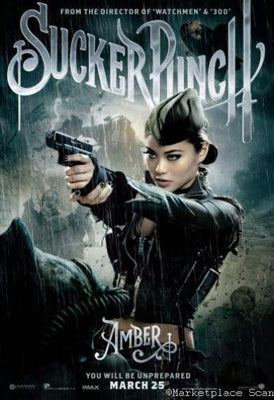 Sucker Punch Metal Movie Poster 8in x 12in The Poster Depot