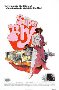 Superfly movie poster Sign 8in x 12in