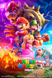 Super Mario Bros Movie Poster 24"x36" 24inx36in