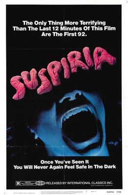 Suspiria Metal Movie Poster 8in x 12in