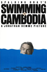 Swimming To Cambodia movie poster Sign 8in x 12in