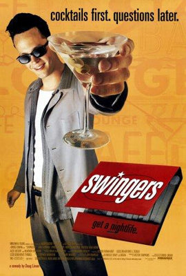 Swingers Metal Movie Poster 8in x 12in