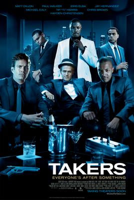 Takers Movie Poster 11x17 Mini Poster