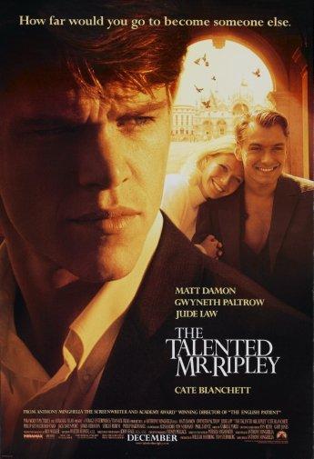 Talented Mr Ripley The movie poster Sign 8in x 12in