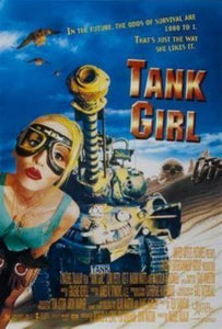 Tank Girl movie poster Sign 8in x 12in