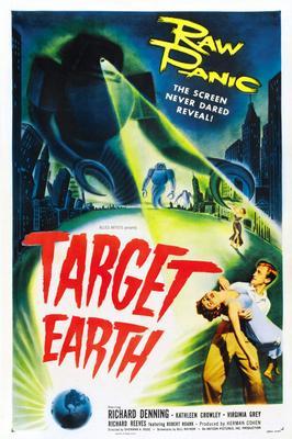 Target Earth Metal Movie Poster 8in x 12in The Poster Depot