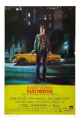 Taxi Driver Photo Sign 8in x 12in