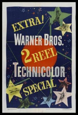 Technicolor poster tin Metal Print Wall Art