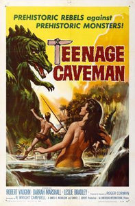 Teenage Caveman movie poster Sign 8in x 12in