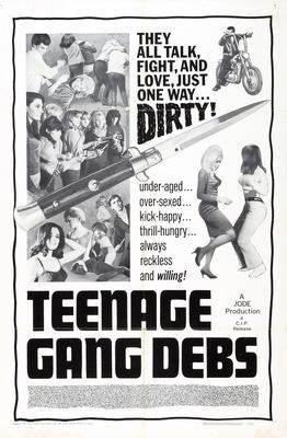 Teenage Gang Debs Metal Movie Poster 8in x 12in