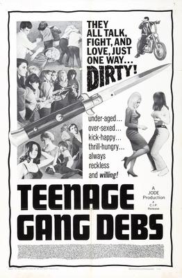 Teenage Gang Debs Movie Poster 11 inch x 17 inch poster The Poster Depot