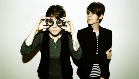 Tegan And Sara Photo Sign 8in x 12in