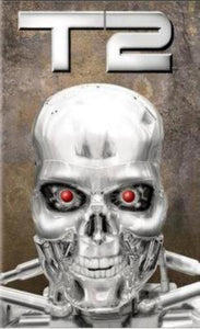 Terminator 2 T2 movie poster Sign 8in x 12in