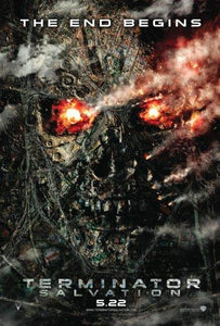 Terminator Salvation movie poster Sign 8in x 12in