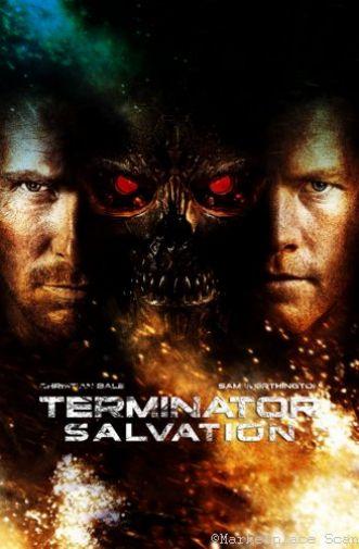 Terminator Salvation movie poster Sign 8in x 12in