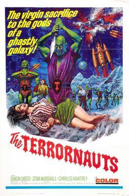 Terrornauts The movie poster Sign 8in x 12in