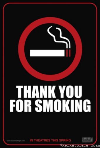 Thank You For Smoking Movie Poster 11x17