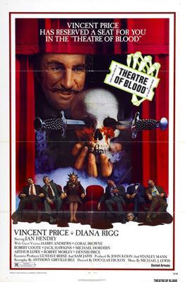 Theatre Of Blood movie poster Sign 8in x 12in