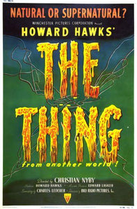 Thing The From Another World movie poster Sign 8in x 12in