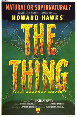 Thing The From Another World movie poster Metal Print 8in x 12in