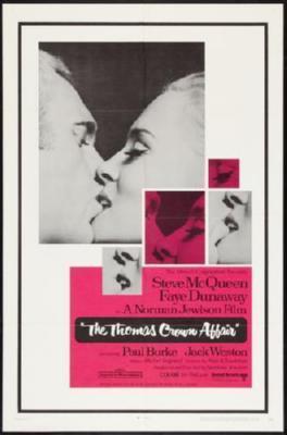 Thomas Crown Affair Poster Steve Mcqueen On Sale United States